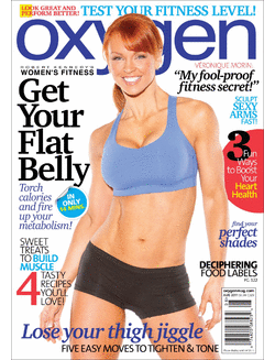 Oxygen Magazine by Robert Kennedy Publishing - August 2011 issue, Chelle Stafford Weight Loss Success Story