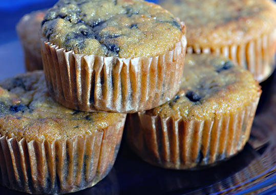 gluten free blueberry muffins