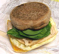 Chelle's Turkey & Egg Breakfast Sandwich