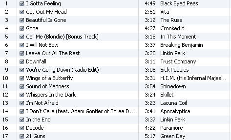 Cardio Playlist... music for cardio workouts