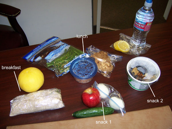 Chelle's clean eating cooler February 2, 2011