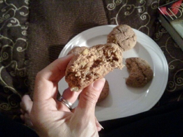Chelle's carb load meal - cookies!