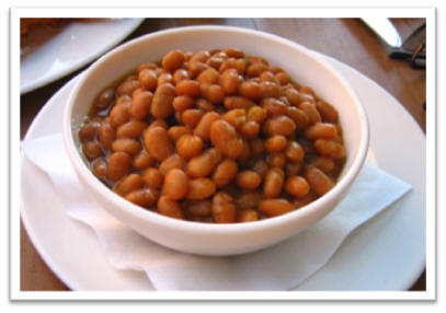 Maple Syrup Crockpot Beans