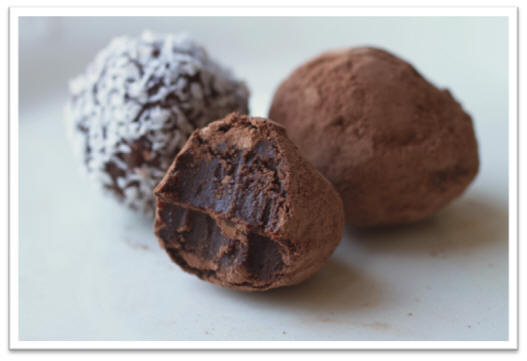 Chocolate Balsamic Truffles Recipe