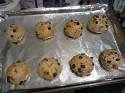 Chelle's recipe - the baked Chocolate Chip Bomb