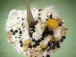 Chelle's recipe - mix the ingredients