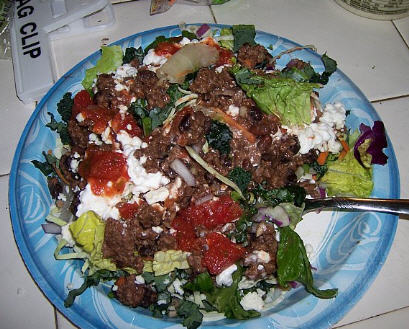 Chelle's Clean Eating Taco Salad