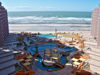 View from our room in Las Palomas Golf Resort, Puerto Penasco, Mexico. Rubi building.